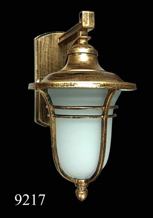 Đèn cột mạ đồng 9217